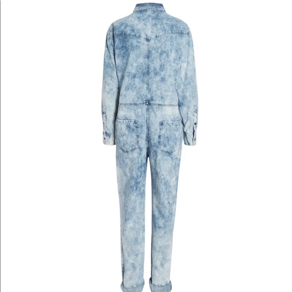 Isabel Marant Etoile Idesia Denim Jumpsuit - Picture 2 of 8